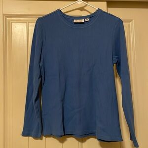 Blue long sleeve shirt